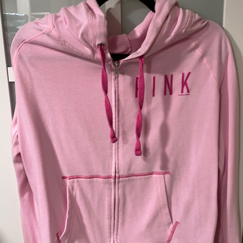 Pink hoodie lightweight
